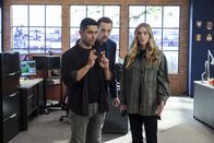 Navy CIS – v.l.n.r.) Nick Torres (Wilmer Valderrama); Timothy McGee (Sean Murray); Ellie Bishop (Emily Wickersham)