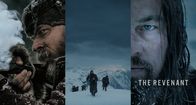 The Revenant - Der Rückkehrer – Der Pelzjäger John Fitzgerald (Tom Hardy, l.) und sein Widersacher Hugh Glass (Leonardo DiCaprio, r.), die einer Pelzjagdexpedition (M.) Anfang des 19. Jahrhunderts angehören.