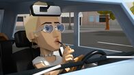 Behind the Beats – Kali Uchis nachdenklich im Auto