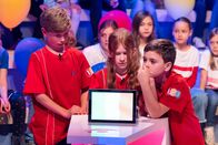 1, 2 oder 3 – Schwierige Frage! Das Team von der Deutschen Schule in Dublin/Irland ist sich noch nicht ganz sicher.