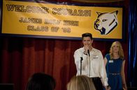 Party Down – Ron Donald (Ken Marino, l.); Jena Diego (Hillary Straney, r.)