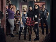 Star – (1. Staffel) - Die dunklen Seiten der Musikindustrie: (v.l.n.r.) Carlotta (Queen Latifah), Cotton (Amiyah Scott), Star (Jude Demorest), Alexandra (Ryan Destiny), Simone (Brittany O'Grady) und Jahil (Benjamin Bratt) ...
