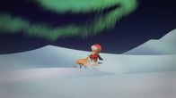 Unser Sandmännchen – Der Sandmann ist auch mit dem Schneemobil unterwegs zu den Kindern.