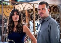 Navy CIS: L.A. – Daniela Ruah (Special Agent Kensi Blye) und Chris O\'Donnell (Special Agent G. Callen).