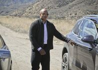 Navy CIS: L.A. – Descent - Pictured: LL COOL J (Special Agent Sam Hanna). An explosion in the desert rekindles the search for stolen nuclear weapons and prompts Hetty to shuffle the NCIS: LA partnerships, sending Callen and Kensi overseas and Sam and Deeks teamed up stateside, on the fourth season finale of NCIS: LOS ANGELES, Tuesday, May 14 (9:00-10:00 PM, ET/PT) on the CBS Television Network. Guest stars include Aunjanue Ellis as Michelle Hanna, Christopher Lambert as Marcel Janvier and Timothy V. Murphy as Isaak Sidorov. Photo: Sonja Flemming/CBS
