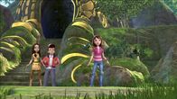 Peter Pan - Neue Abenteuer – Wendy, John und Lily haben Angst.