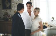 Match Point – L-R: Chris Wilton (Jonathan Rhys Meyers), Tom Hewett (Matthew Goode) und Nola Rice (Scarlett Johansson)