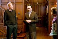 Monk – (v.li.) Noah Emmerich (Roderick Brody), Tony Shalhoub (Adrian Monk), Traylor Howard (Natalie Teeger).