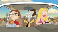 American Dad! – L-R: Klaus, Steve, Roger, Francine