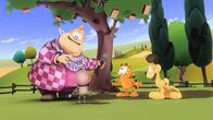 Garfield – Eddie Gourmand als Reporter