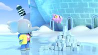 Mamfie – Mamfie und Pinkie möchten die Eiswürfel zu den Piratniks bringen. Aber wie?