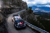World Rally Championship – Sebastien Ogier (FRA) und Vincent Landais (FRA) vom Team TOYOTA GAZOO RACING WRT während der Rallye-Weltmeisterschaft Monte-Carlo in Gap, Frankreich, am 25. Januar 2025.