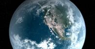 UFO-Jäger – CGI-BILD: Die Erde. (Bildnachweis: National Geographic Channels)