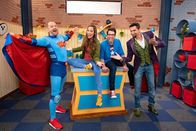 1000 Tricks Clips – L-R: Magic Max, Melly, Chris und Tristan.