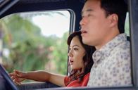 Fresh off the Boat – Constance Wu (Jessica Huang), Randall Park (Louis Huang).