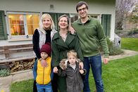 SRF bi de Lüt – Loida Mikhailova, Dominick Mikhailov, 5, Angela Stocker, Leo Stocker, 3, und Roland Stocker