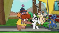 Doki – Spielzeug-Hersteller Coco begrüßt Team Doki herzlich.