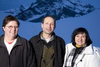 Bauer, ledig, sucht... – Irene, Franz, Anita. Kandersteg, 3.1.2010. Bauer, ledig sucht. 4. Staffel. Fotos: Daniel Rihs