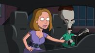 American Dad! – Stacy (l.); Roger (r.)