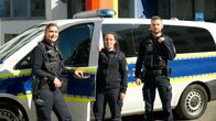Werktags-Helden – Drei Beamtinnen und Beamte, die bei der Razzia dabei sein werden: Jana Bestenlehner, Heiko Strauß - er leitet die Operation - und Anja Strigl.