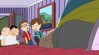 American Dad! – L-R: Barry, Toshi, Steve, Schmuely