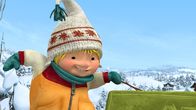 Snowsnaps' Winterspiele – Voller Zuversicht macht sich Zauberer Sami ans Werk.