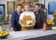 Jamie & Jimmy's Food Fight Club – Jamie Oliver, Rob Beckett, Jimmy Doherty.