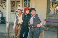 Airwolf – L-R: Stringfellow Hawke (Jan-Michael Vincent), Caitlin O'Shannessy (Jean Bruce Scott), Dominic Santini (Ernest Borgnine)