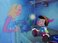 Pinocchio – L-R: The Blue Fairy, Pinocchio