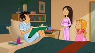 Power Sisters – Der kranke Papa William will im Bett am Comic weiterarbeiten, doch Wendy hält ihn für zu krank. Marine würde lieber in ihrem Prinzessinnenkleid die große Freiheit genießen.