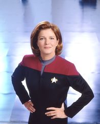 Star Trek - Raumschiff Voyager – Captain Janeway (Kate Mulgrew).