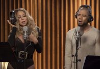Empire – Damit Jamal (Jussie Smollett, r.) seine Bühnenangst überwinden kann, bittet Cookie Megastar Kitty (Mariah Carey, l.) um den Gefallen, einen neuen Song mit ihm aufzunehmen. Doch wird dies wirklich reibungslos ablaufen?