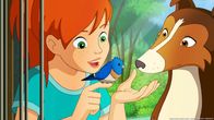 Lassie – Zoe freut sich, dass es dem kleinen Vogel Zuli, den sie gesund gepflegt hat, wieder besser geht.