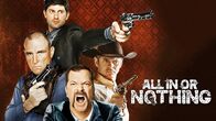 All In or Nothing – L-R: Ray Kaplan (Vinnie Jones), Joey Two Bucks (Aaron Scotti), Jake Rivers (Thomas Downey), Sheriff Quentin (C. Thomas Howell)