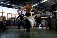 Transporter 3 – Frank Martin (Jason Statham, vorne)