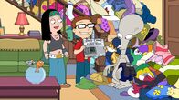 American Dad! – L-R: Klaus, Hayley, Steve, Roger