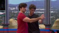 Danger Force – L-R: Ray Manchester / Captain Man (Cooper Barnes), Henry Hart (Jace Norman)