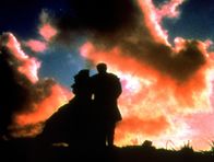 Vom Winde verweht – Scarlett O'Hara (Vivien Leigh), Gerald O'Hara (Thomas Mitchell).