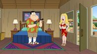 American Dad! – L-R: Stan, Francine