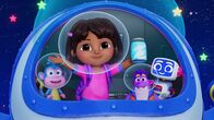 Dora – v.li.: Boots, Dora, Tico, Bip Bip