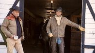 Yellowstone – Kevin Costner as John Dutton(l.) and Luke Grimes as Kayce Dutton