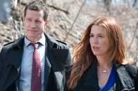 Unforgettable – L-R: Al Burns (Dylan Walsh), Carrie Wells (Poppy Montgomery)