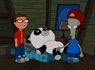 American Dad! – L-R: Steve, Roger