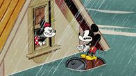 Micky Maus – L-R: Minnie Mouse, Mickey Mouse