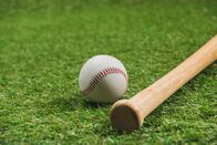Baseball: Bundesliga – Nahaufnahme der Baseballausrüstung
