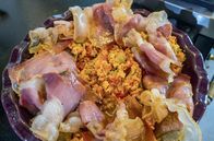 Zu Tisch ... – Piperade, ein baskisches Omelette mit gebratenem Schinken
