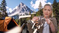 Nice Price – Feuerstahl, Zunder & Holz: Pia?Osterhaus testet, wie viel Outdoor-Wissen wirklich in uns steckt.