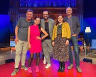 Die Tafelrunde – Pepi Hopf, Caroline Athanasiadis, Gerald Fleischhacker, Isabell Pannagl, Thomas Maurer.