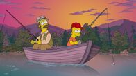 Die Simpsons – "Die Simpsons", "Die Bart Verschwörung." Bart leiht sich von seinem Großvater eine Handgranatenattrappe, um seinen Mitschülern und Direktor Skinner damit zu erschrecken. Der Streich hat üble Konsequenzen. Bart soll von der Schule fliegen. Doch Flanders setzt sich für ihn ein und verspricht, Bart zurück auf den rechten Weg zu führen. Als Homer sieht, wie erfolgreich die Erziehungsmethoden seines Nachbarn sind, packt ihn der Neid. Um Bart eifersüchtig zu machen, beschließt Homer kurzerhand, Nelson unter seine Fittiche zu nehmen.