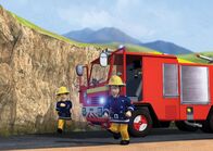 Feuerwehrmann Sam – Feuerwehrmann Sam und Elvis werden am Strand gebraucht. Normen steckt in der Klemme.